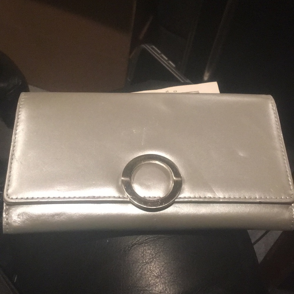 Brand New Alfani Silver Wallet